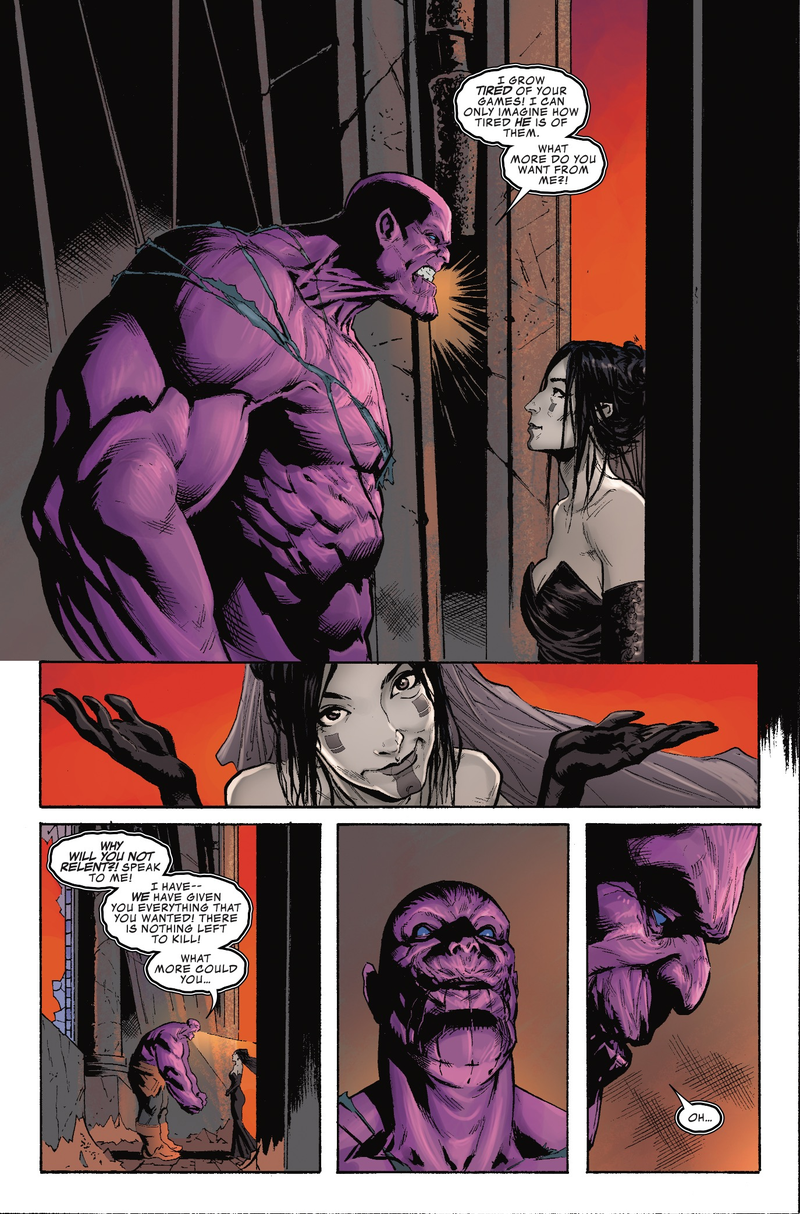 Illustration for article titled Death finally comes for Thanos in this exclusive preview of theĀ series finaleĀ